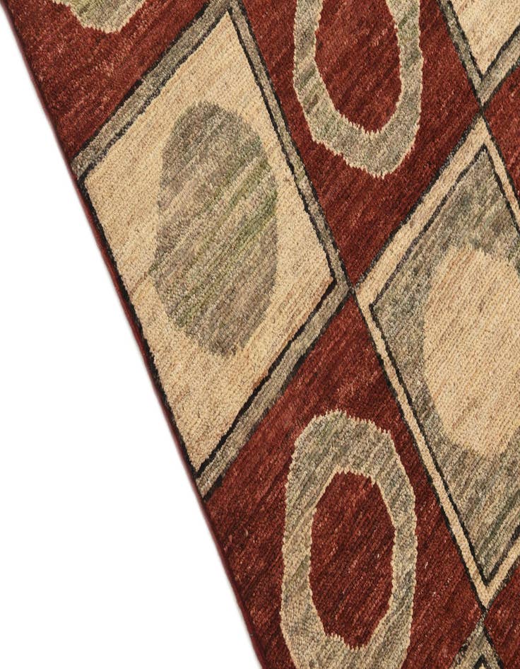 Detail image of 3' 9 x 5' 6 Hand Knotted Modern Ziegler Rug