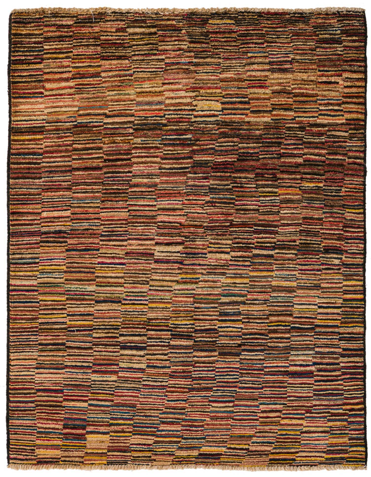 3' 3 x 4' 5 Hand Knotted Modern Ziegler Rug
