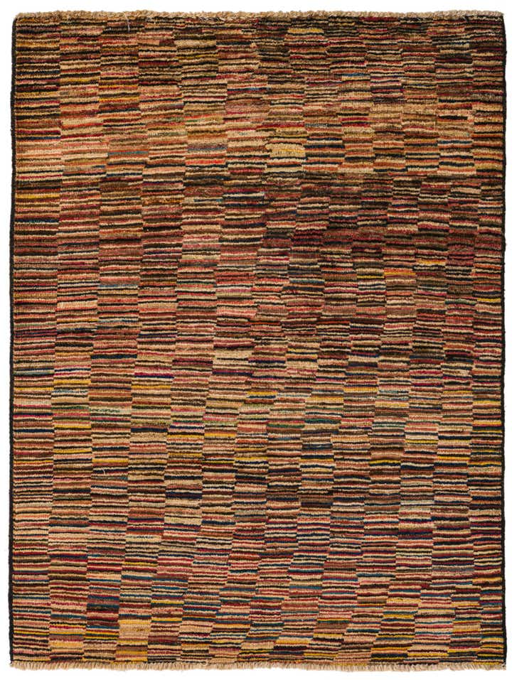 3' 3 x 4' 5 Hand Knotted Modern Ziegler Rug