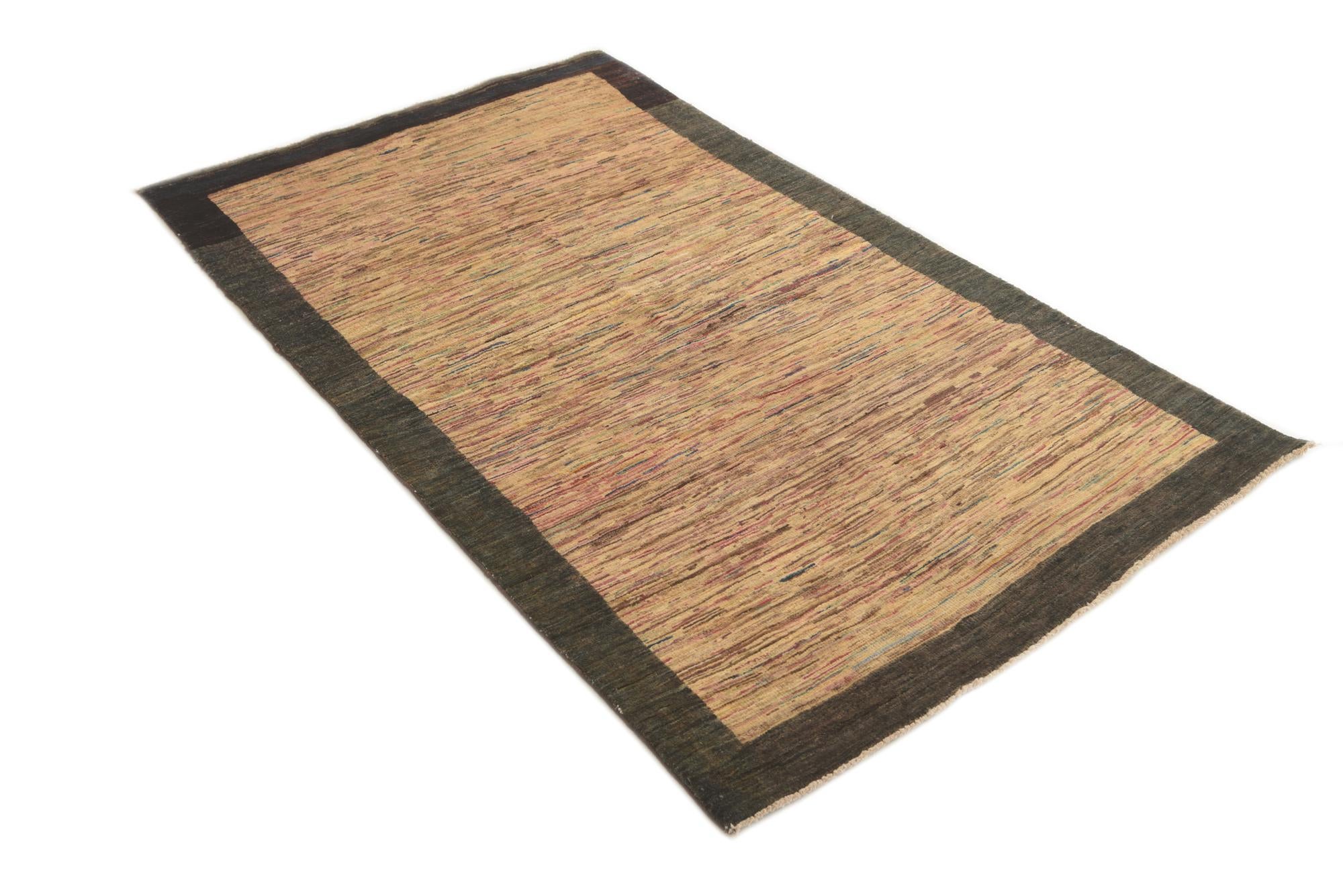 3' 9 x 6' 6 Hand Knotted Modern Ziegler Rug