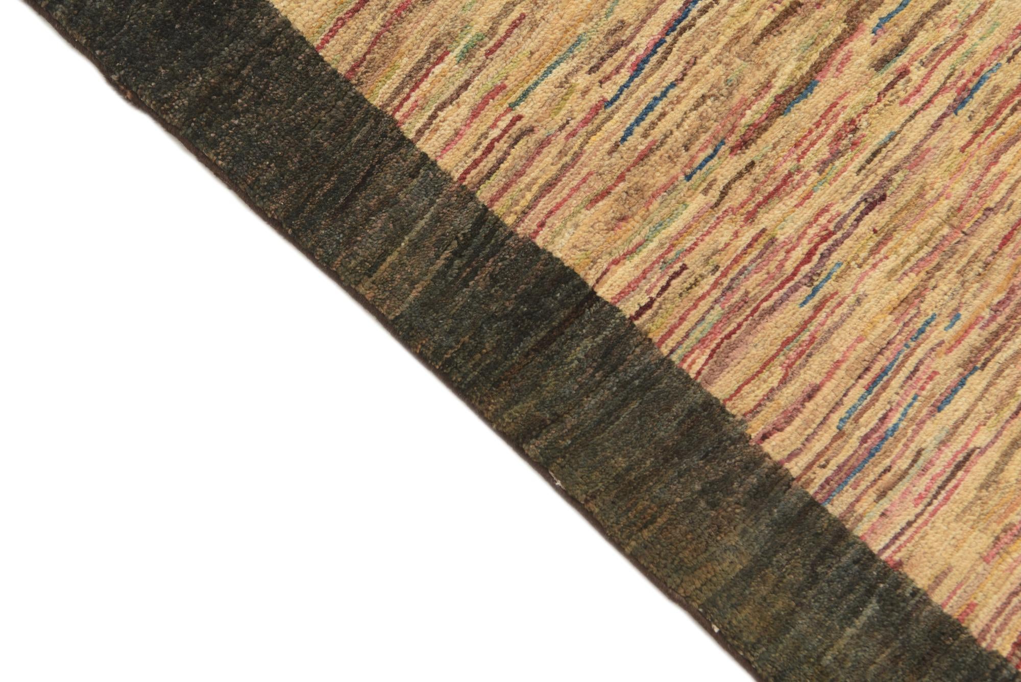 3' 9 x 6' 6 Hand Knotted Modern Ziegler Rug