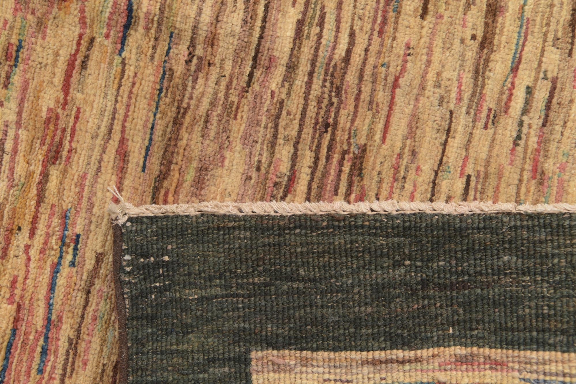 3' 9 x 6' 6 Hand Knotted Modern Ziegler Rug