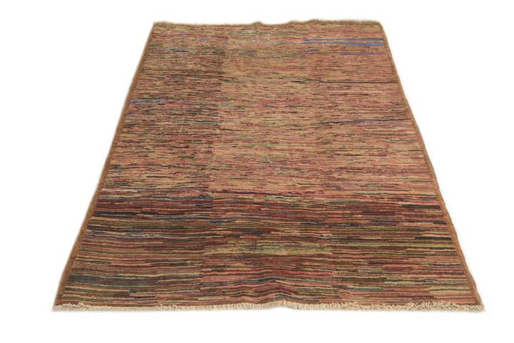 3' 10 x 5' 7 Hand Knotted Modern Ziegler Rug