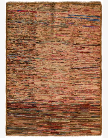 3' 10 x 5' 7 Hand Knotted Modern Ziegler Rug