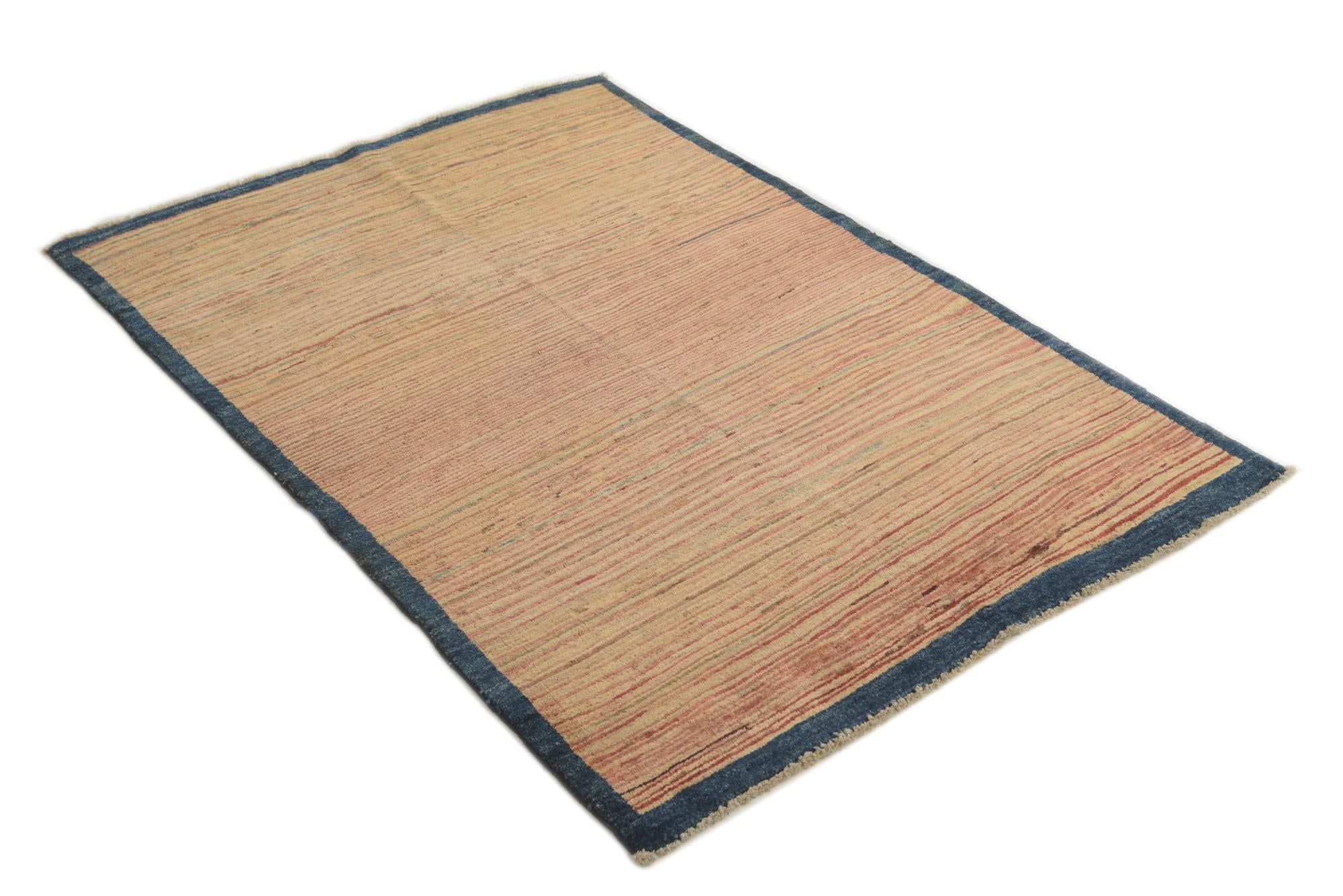 4' x 5' 8 Hand Knotted Modern Ziegler Rug