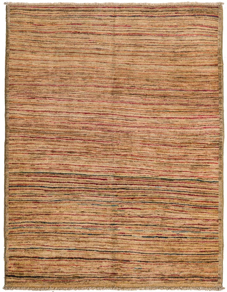 Detail image of 3' 4 x 4' 10 Hand Knotted Modern Ziegler Rug
