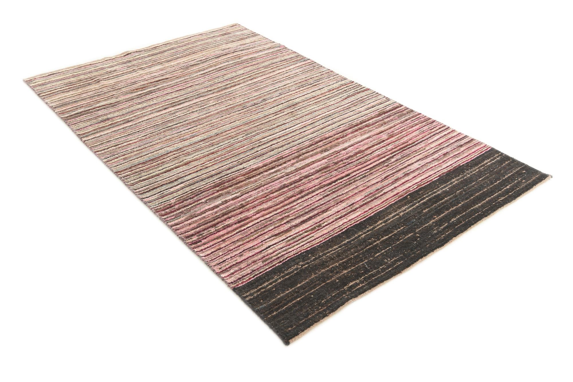 5' x 8' Hand Knotted Modern Ziegler Rug