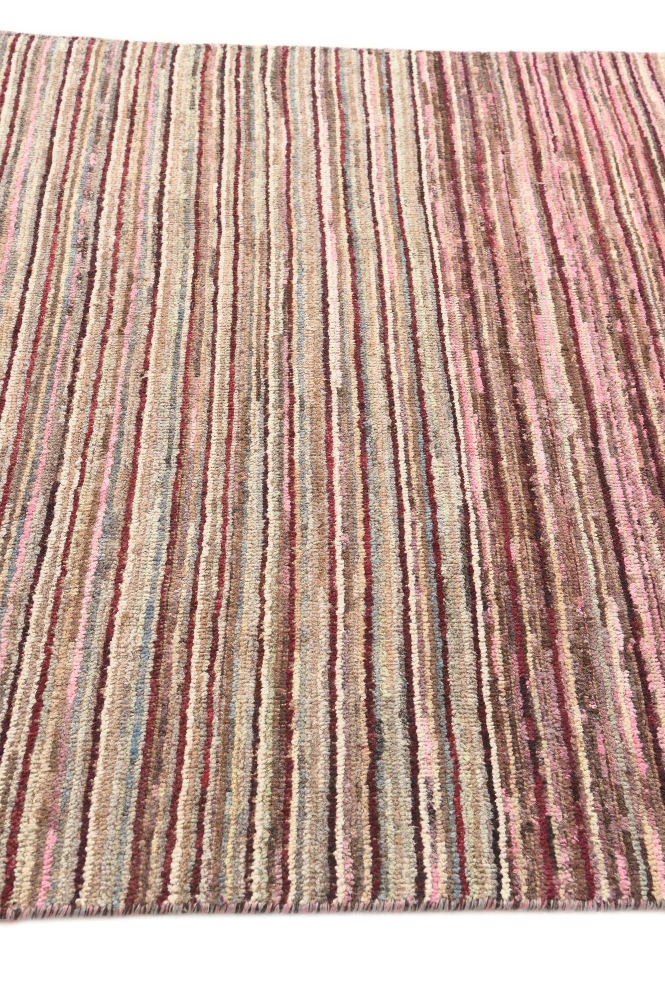 5' x 8' Hand Knotted Modern Ziegler Rug