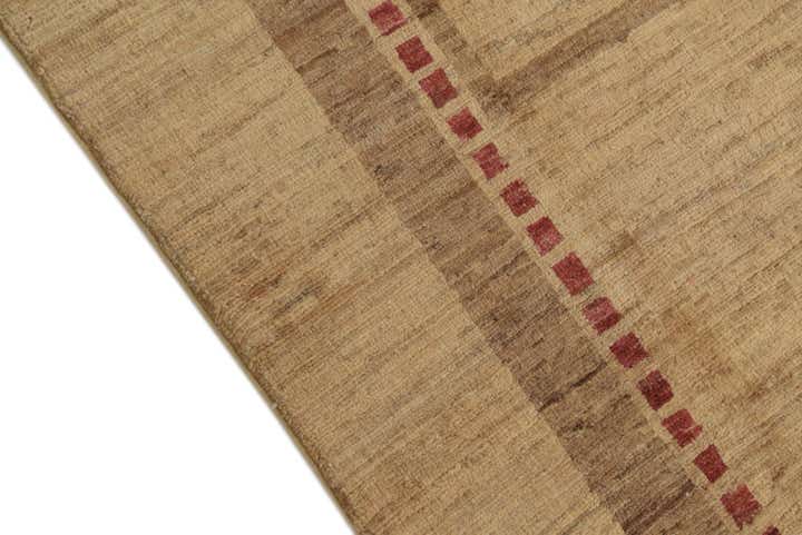 4' x 5' 7 Hand Knotted Modern Ziegler Rug