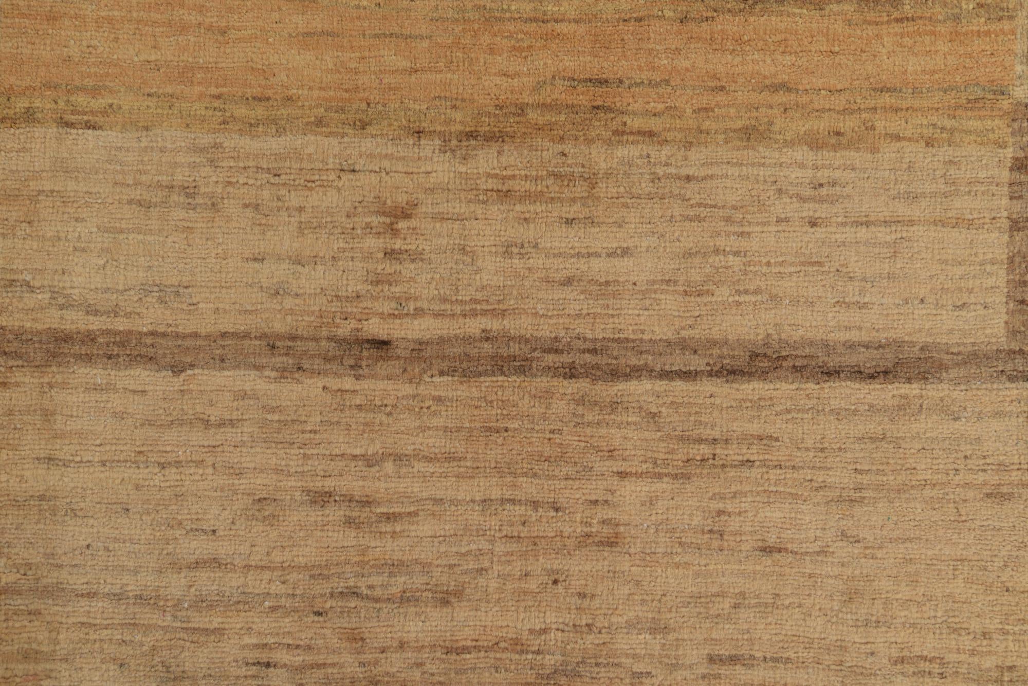 4' x 5' 7 Hand Knotted Modern Ziegler Rug