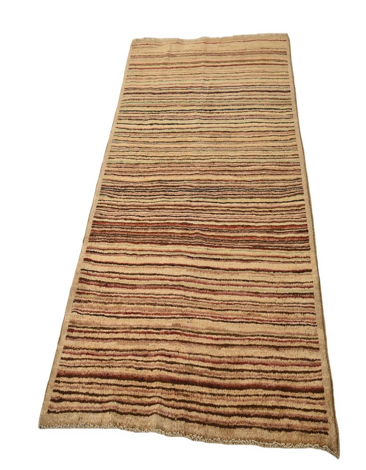 Detail image of 3' 4 x 4' 11  Hand Knotted Modern Ziegler Rug