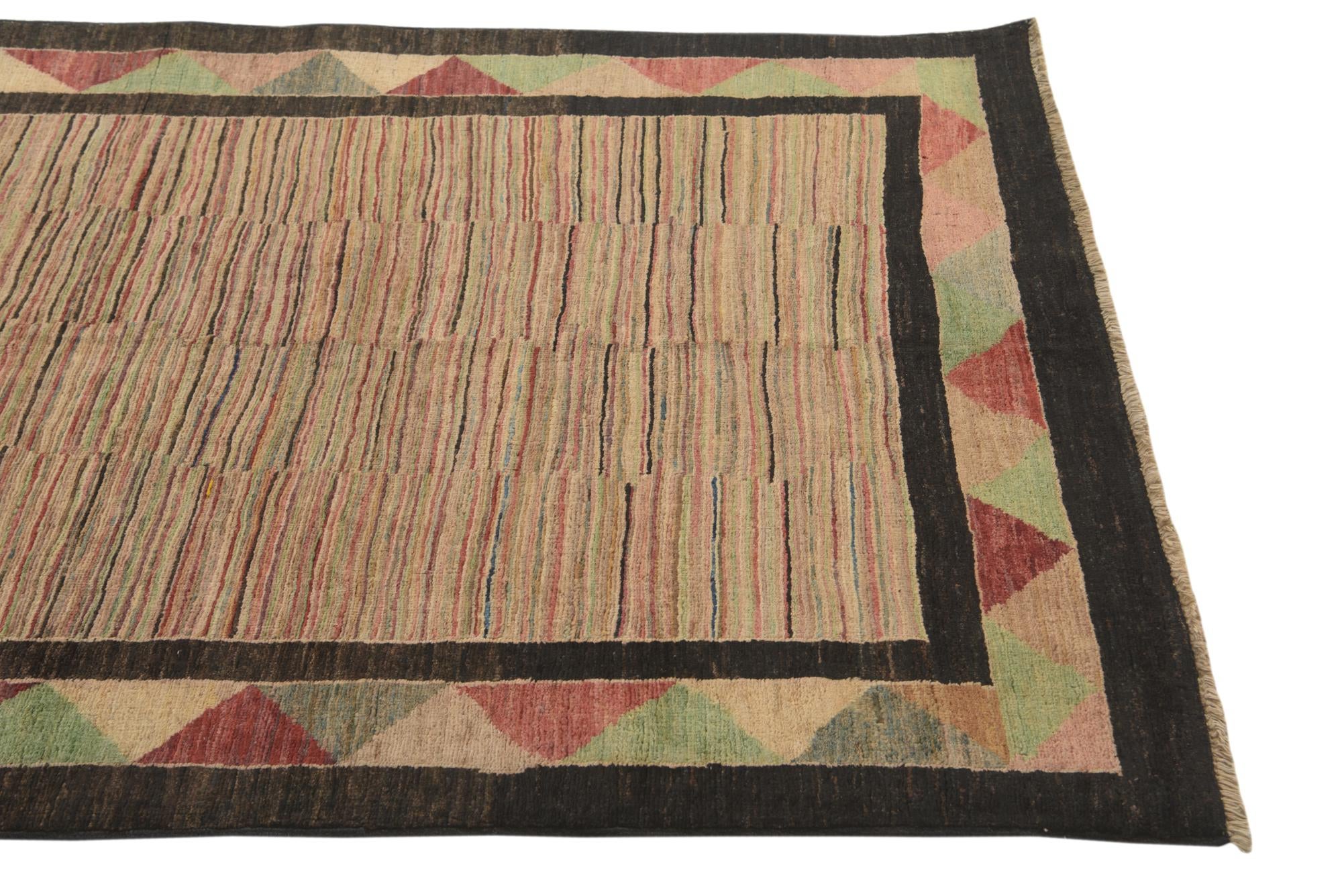 3' 9 x 5' 4 Hand Knotted Modern Ziegler Rug