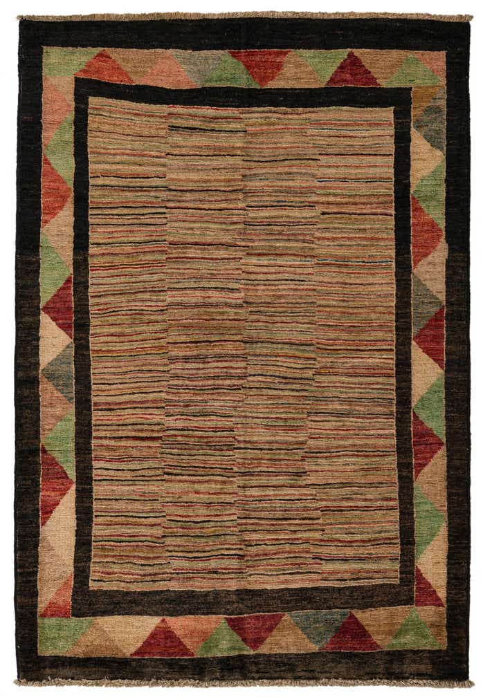 3' 9 x 5' 4 Hand Knotted Modern Ziegler Rug