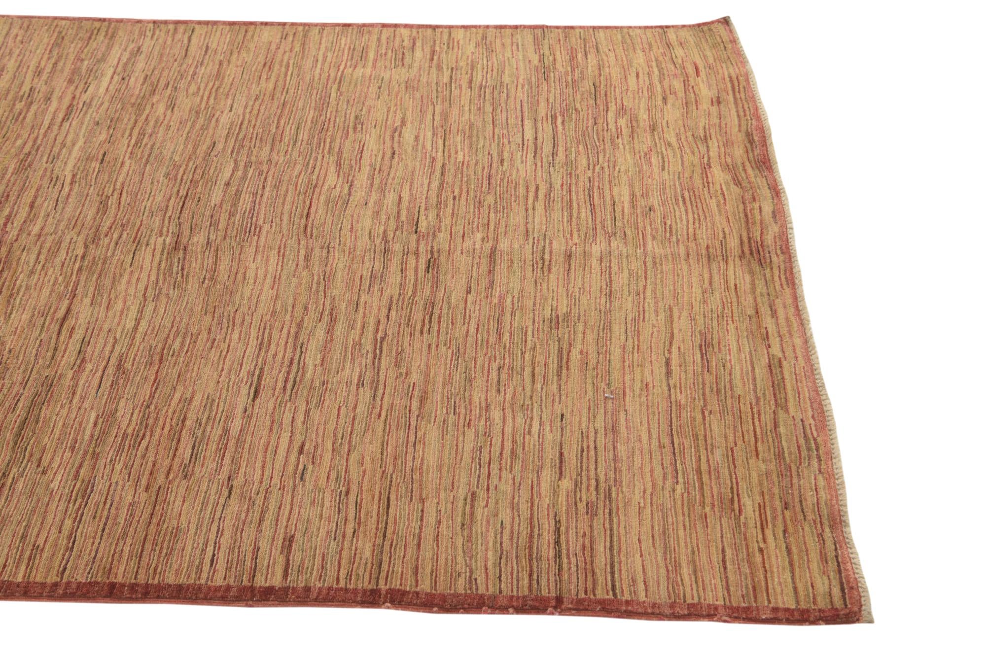 3' 10 x 6' Hand Knotted Modern Ziegler Rug
