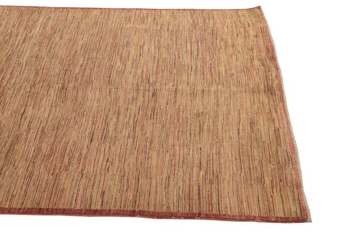 3' 10 x 6' Hand Knotted Modern Ziegler Rug