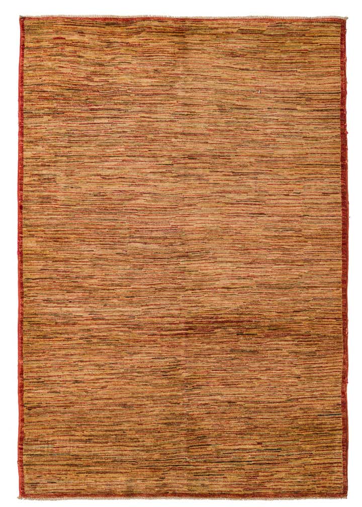 3' 10 x 6' Hand Knotted Modern Ziegler Rug