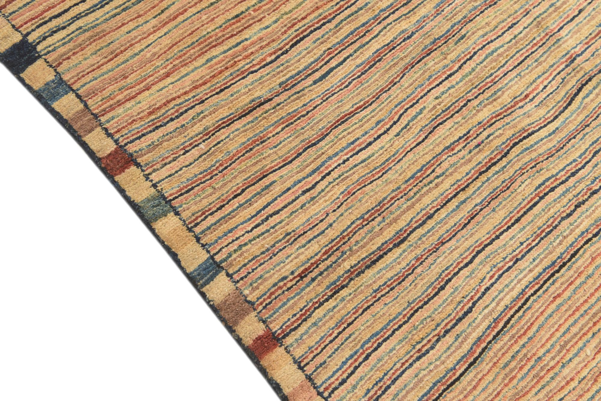 4' 10 x 6' 5 Hand Knotted Modern Ziegler Rug