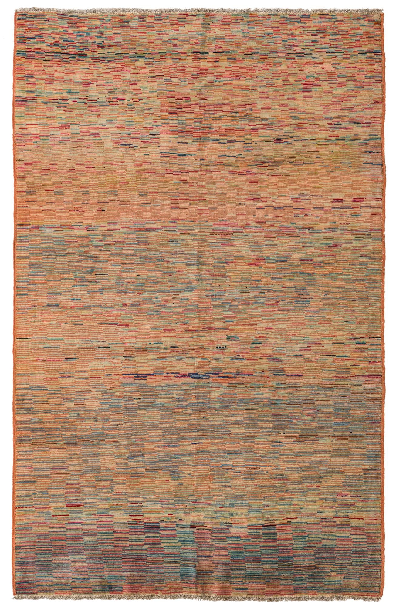4' 8 x 7' 6 Hand Knotted Modern Ziegler Rug
