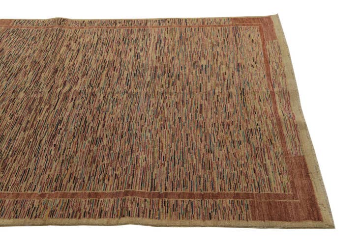 Detail image of 4' 10 x 6' 5 Hand Knotted Modern Ziegler Rug
