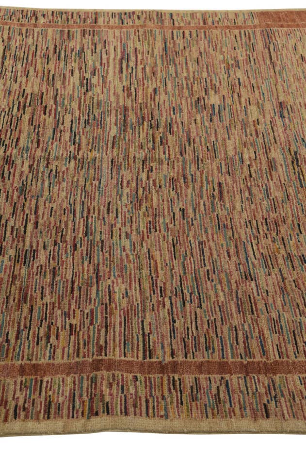 Detail image of 4' 10 x 6' 5 Hand Knotted Modern Ziegler Rug