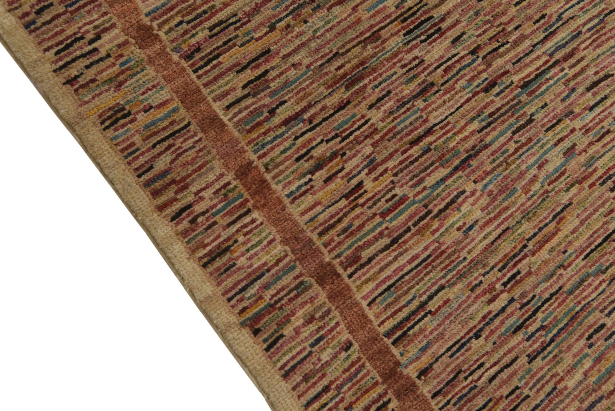 4' 10 x 6' 5 Hand Knotted Modern Ziegler Rug