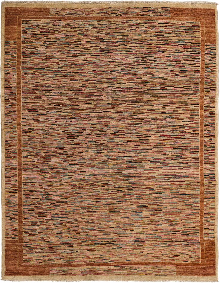 Detail image of 4' 10 x 6' 5 Hand Knotted Modern Ziegler Rug
