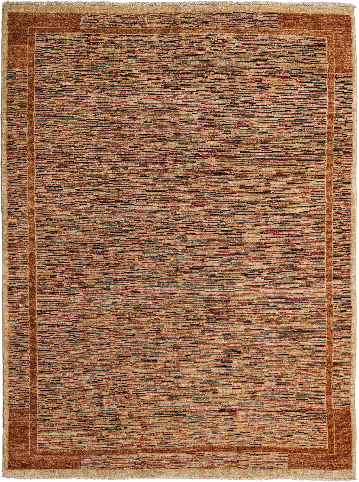 4' 10 x 6' 5 Hand Knotted Modern Ziegler Rug