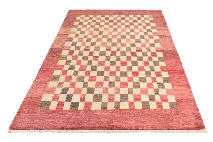4' 1 x 6' Hand Knotted Modern Ziegler Rug