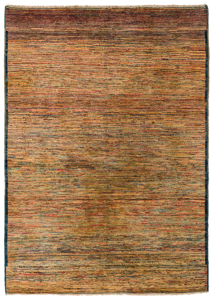 5' x 7' Hand Knotted Modern Ziegler Rug