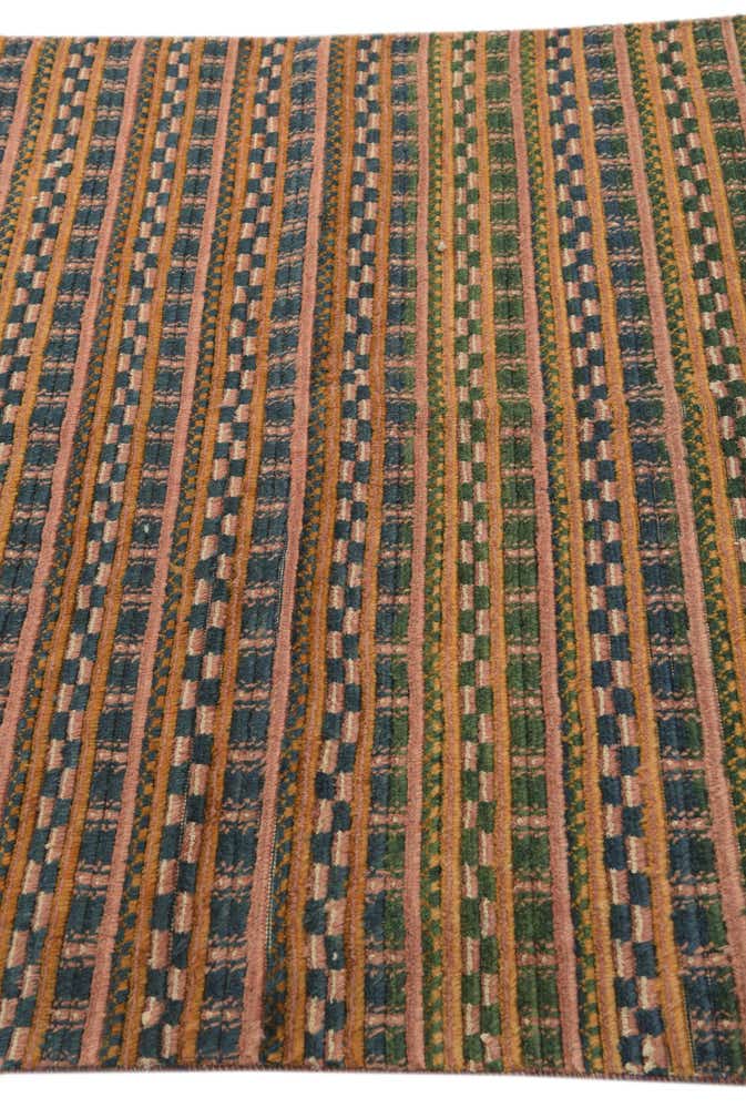 4' 6 x 6' 7 Hand Knotted Modern Ziegler Rug