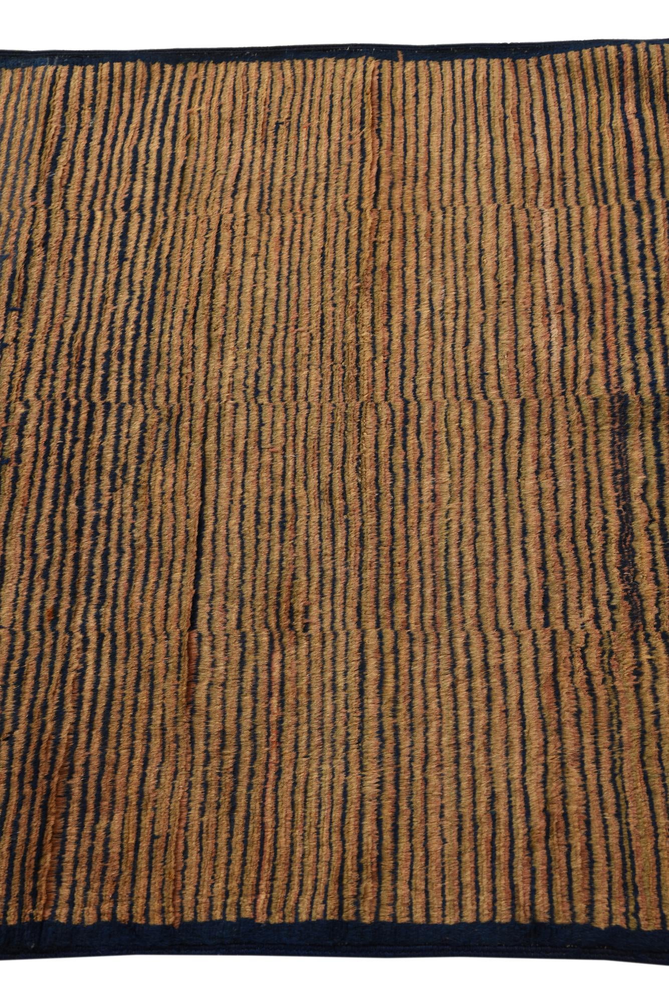 3' 2 x 4' 10 Hand Knotted Modern Ziegler Rug
