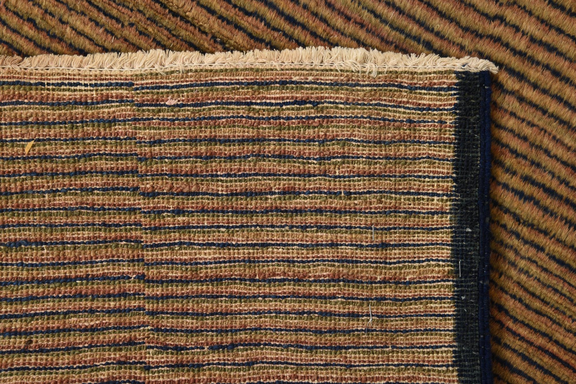 3' 2 x 4' 10 Hand Knotted Modern Ziegler Rug
