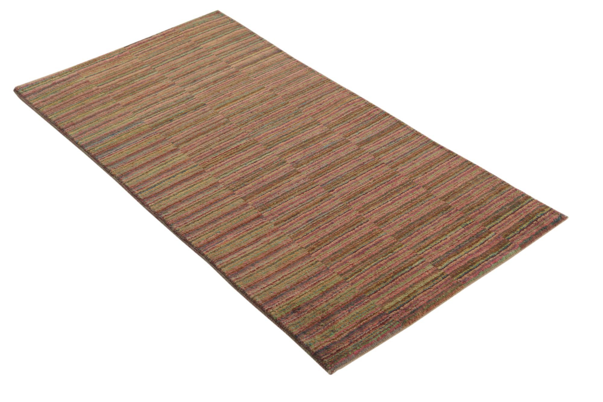 2' 5 x 4' 8 Hand Knotted Modern Ziegler Rug