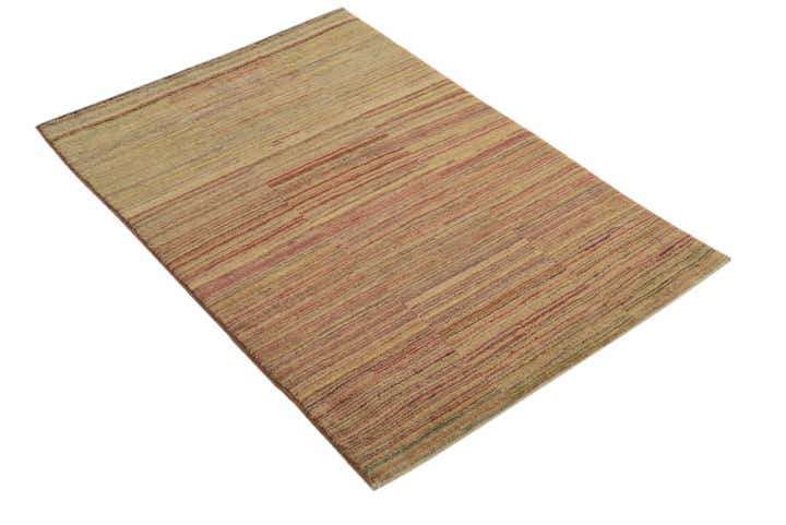 3' x 4' 2 Hand Knotted Modern Ziegler Rug