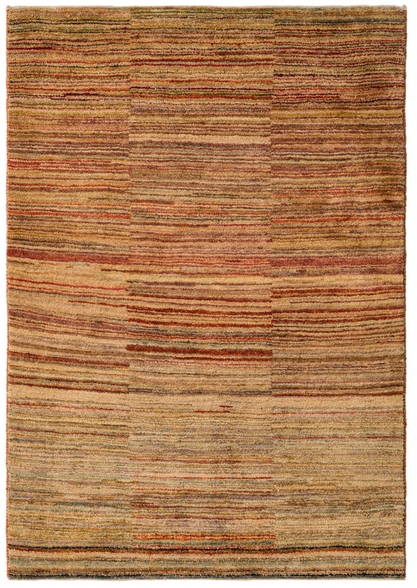 3' x 4' 2 Hand Knotted Modern Ziegler Rug