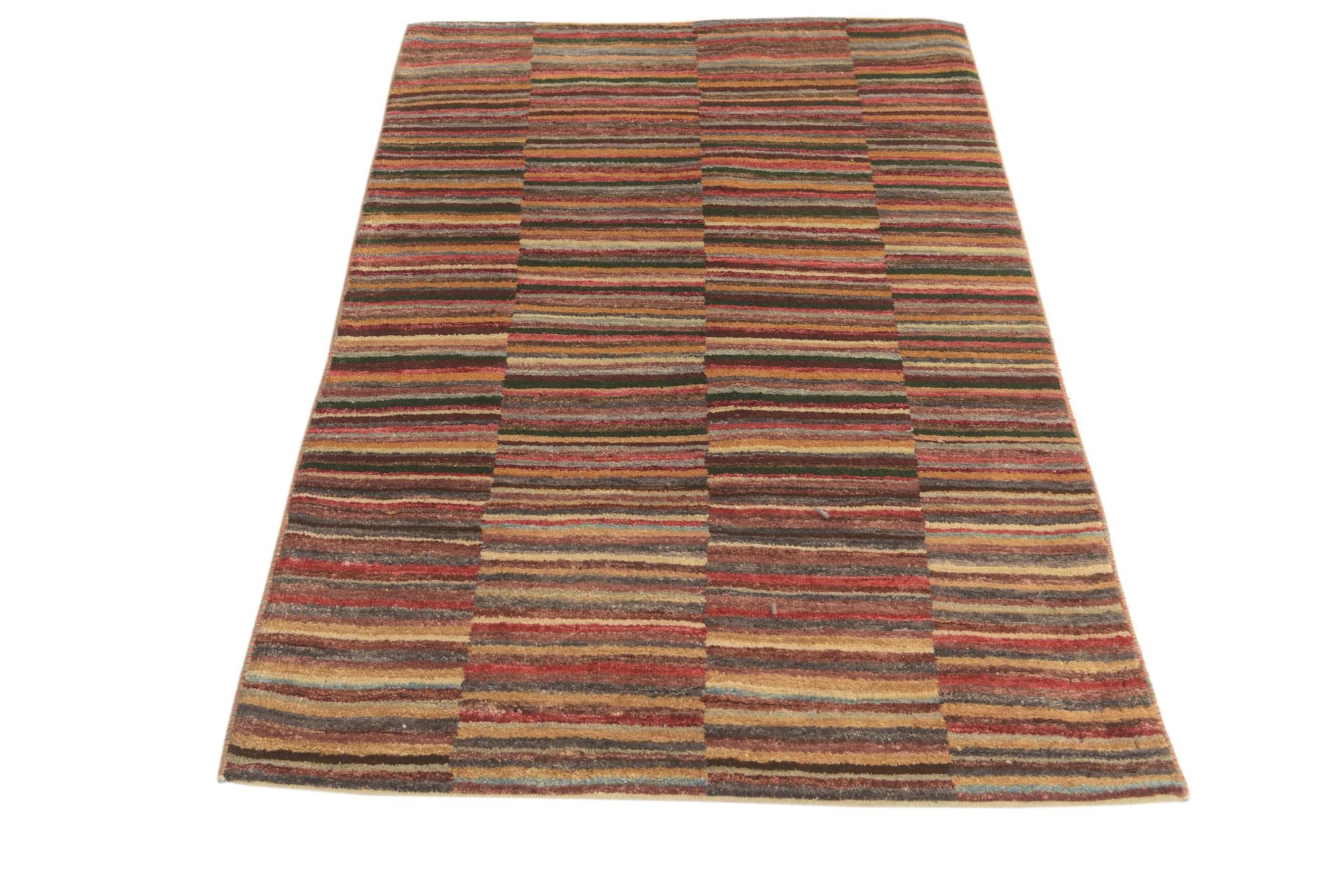 3' 1 x 5' Hand Knotted Modern Ziegler Rug