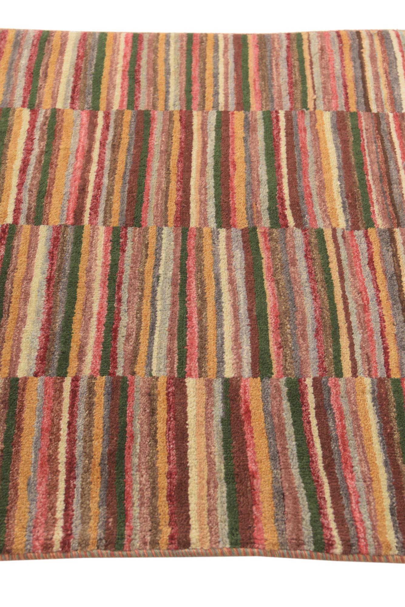 3' 1 x 5' Hand Knotted Modern Ziegler Rug