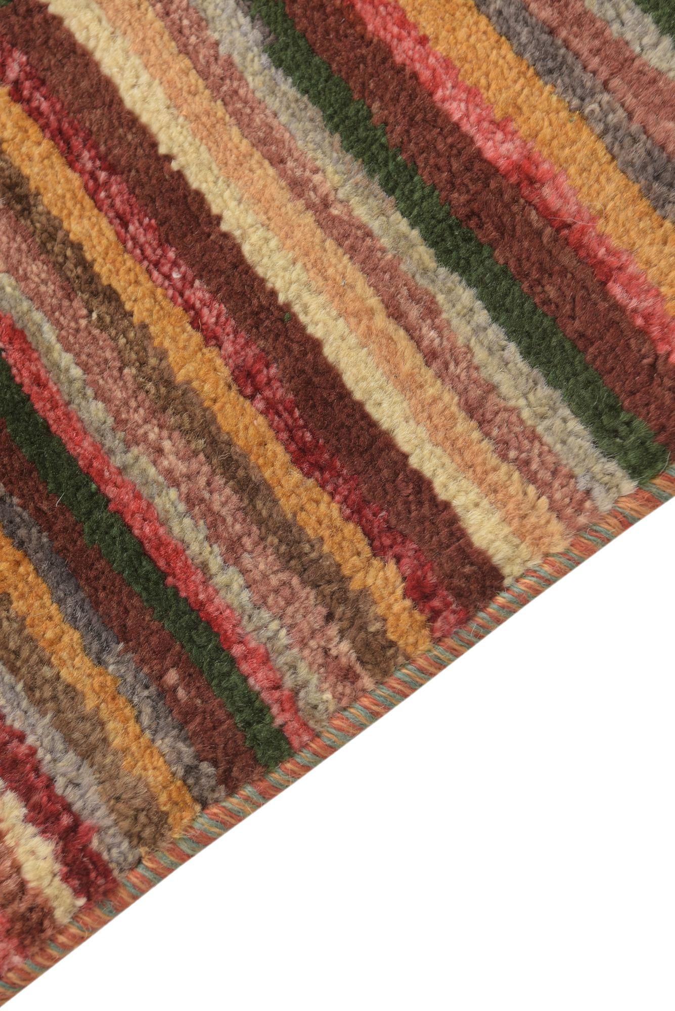 3' 1 x 5' Hand Knotted Modern Ziegler Rug