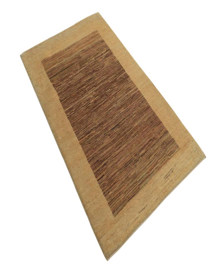 Detail image of 3' 1 x 5' 1  Hand Knotted Modern Ziegler Rug