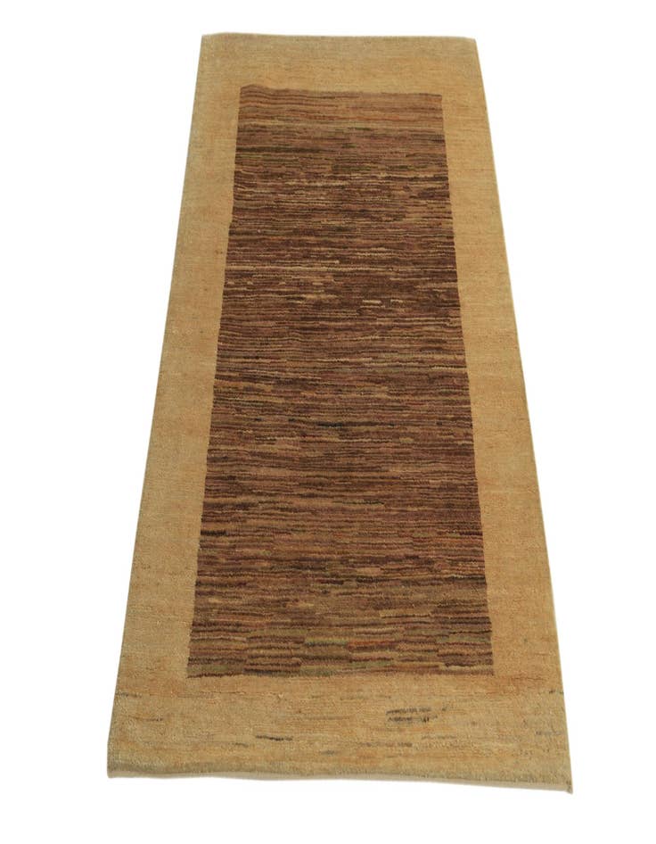 Detail image of 3' 1 x 5' 1  Hand Knotted Modern Ziegler Rug