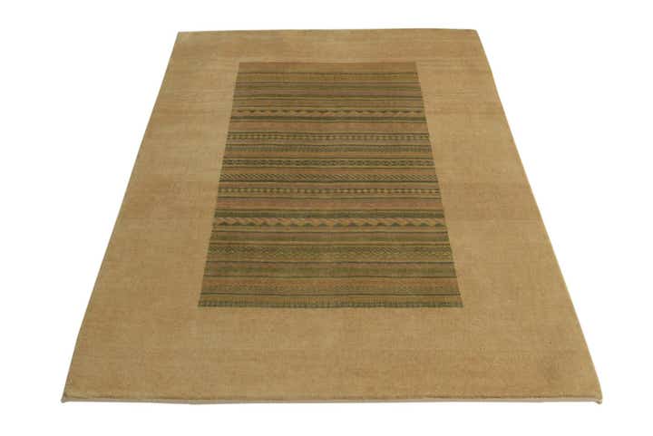 4' 2 x 6' 2 Hand Knotted Modern Ziegler Rug