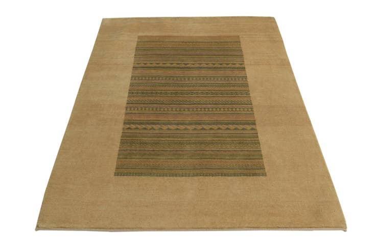 Detail image of 4' 2 x 6' 2 Hand Knotted Modern Ziegler Rug