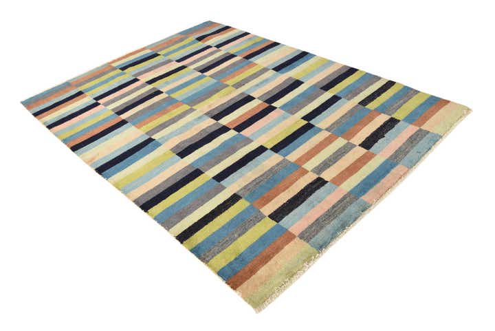 5' 5 x 7' 3 Hand Knotted Modern Ziegler Rug