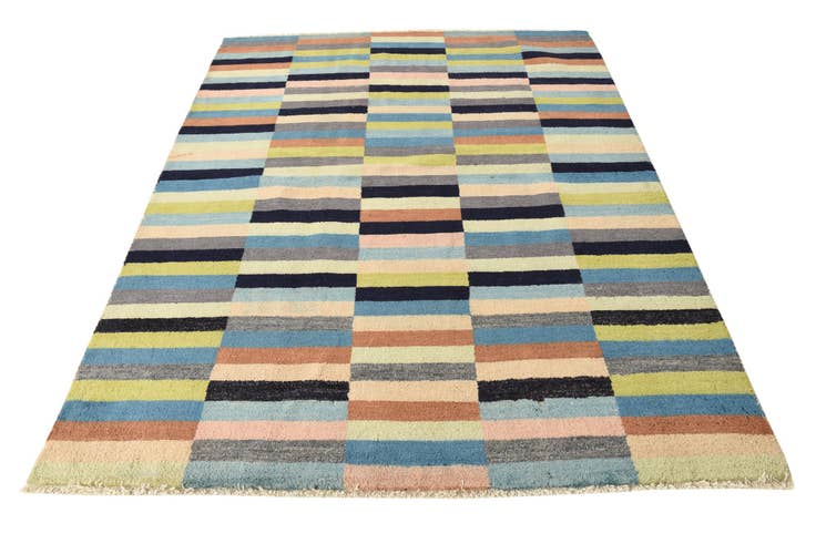 Detail image of 5' 5 x 7' 3 Hand Knotted Modern Ziegler Rug