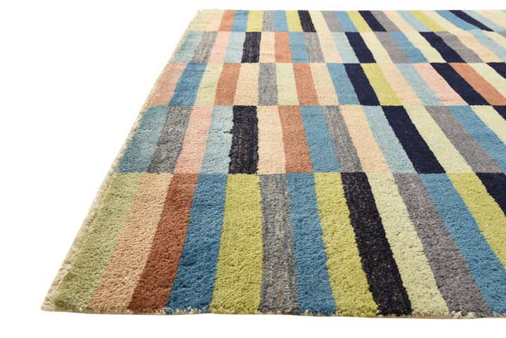 5' 5 x 7' 3 Hand Knotted Modern Ziegler Rug