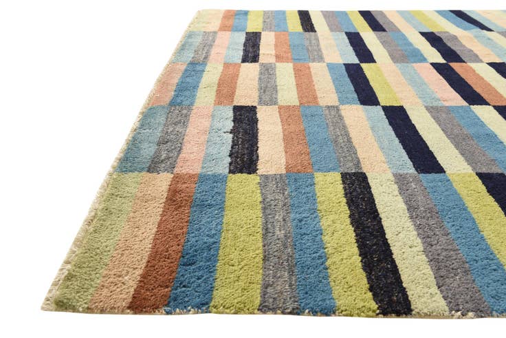 Detail image of 5' 5 x 7' 3 Hand Knotted Modern Ziegler Rug