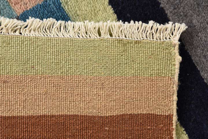5' 5 x 7' 3 Hand Knotted Modern Ziegler Rug