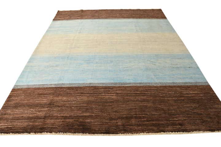 8' x 9' 10 Hand Knotted Modern Ziegler Rug