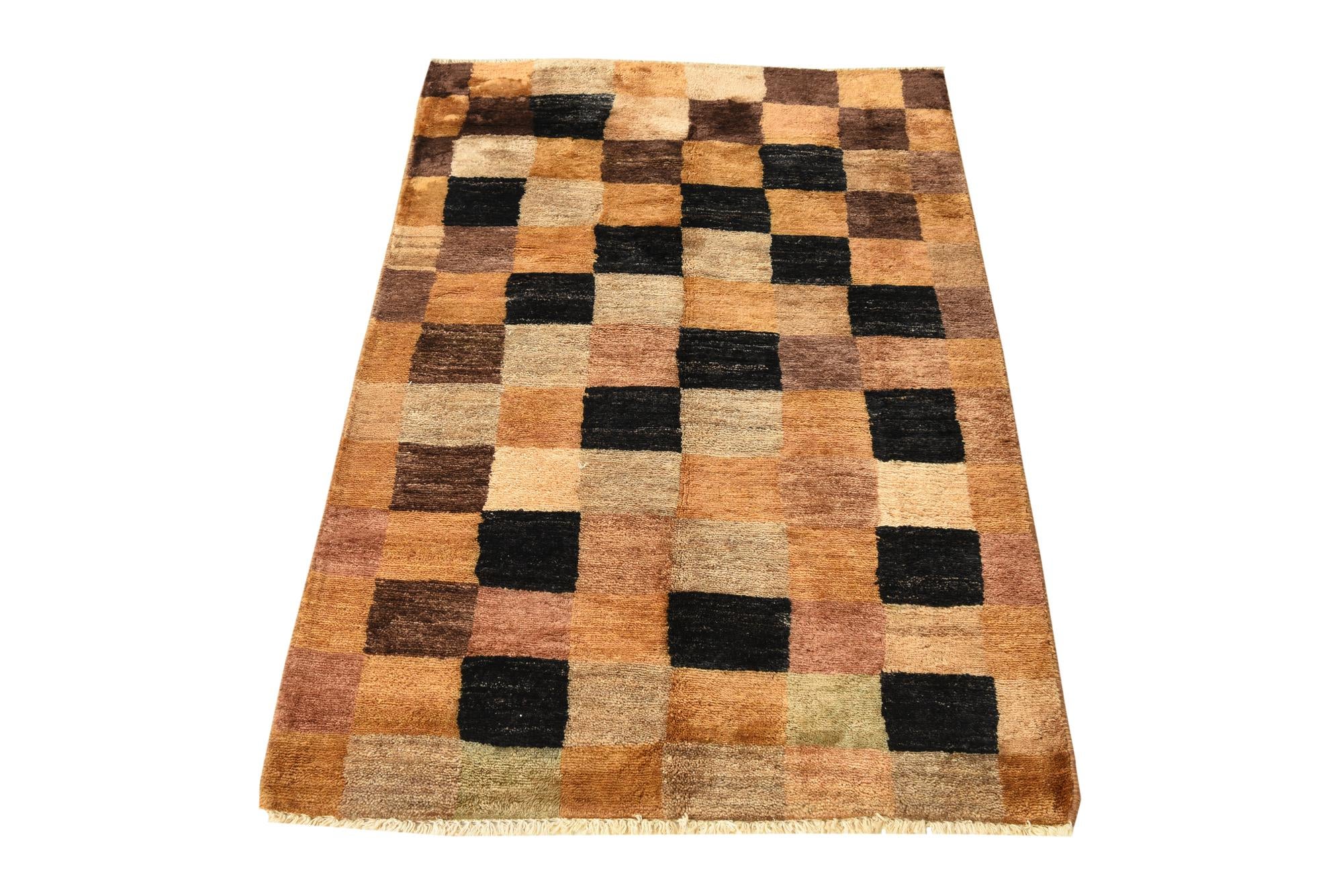 2' 7 x 4' Hand Knotted Modern Ziegler Rug