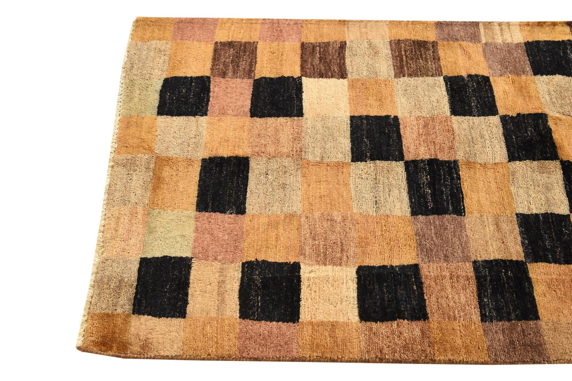 2' 7 x 4' Hand Knotted Modern Ziegler Rug
